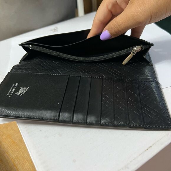 BURBERRY Black Label Long Wallet - Picture 6 of 8